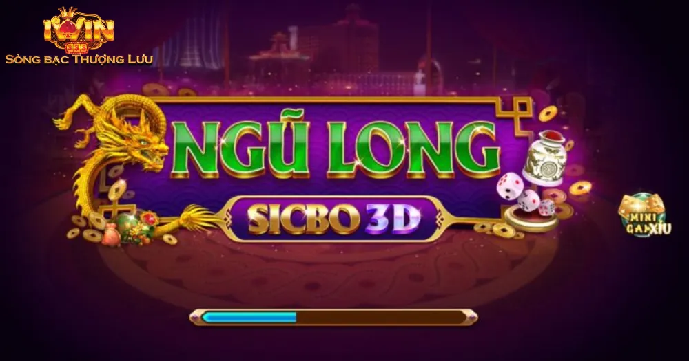 Game ngũ long sicbo 3d iWin là trò chơi thu hút rất đông anh em